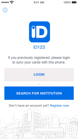 Login to your iD123 account