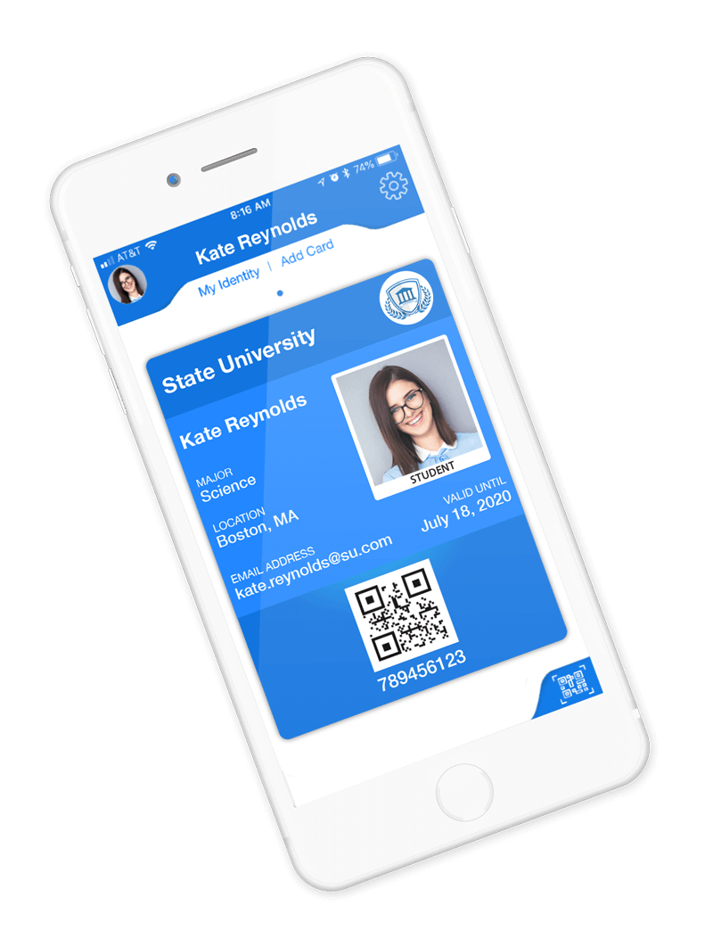 Digital Student ID Card App for Schools - ID123