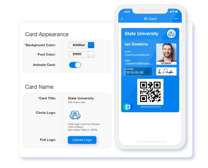 ID Management System for Digital ID Cards ID123