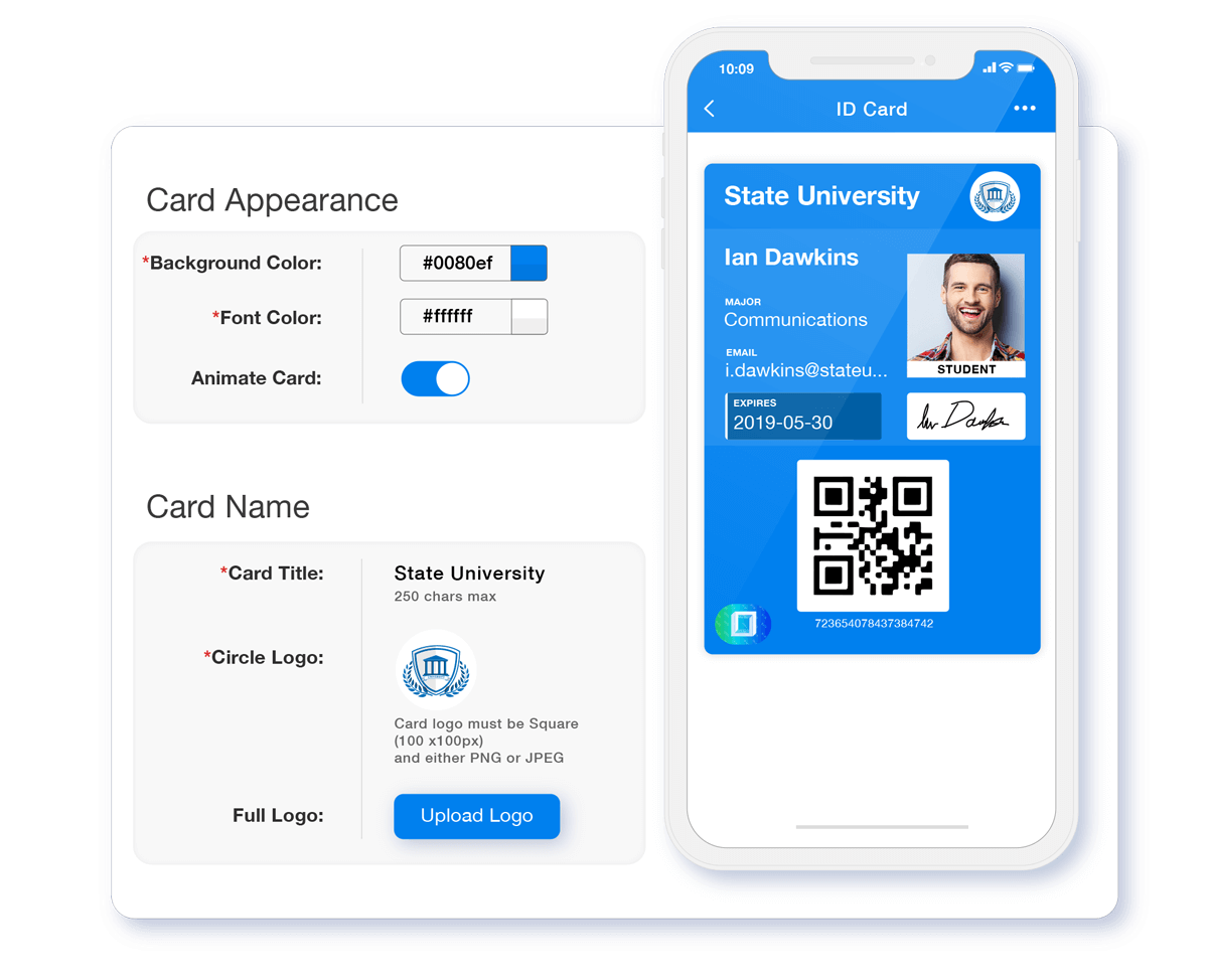 Personalized Digital ID Card Designer Personalized Digital ID Card Designer