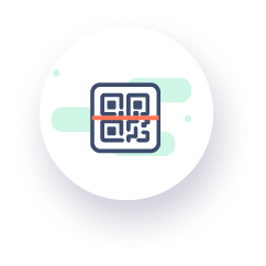 Scannable barcode Deactivate cards