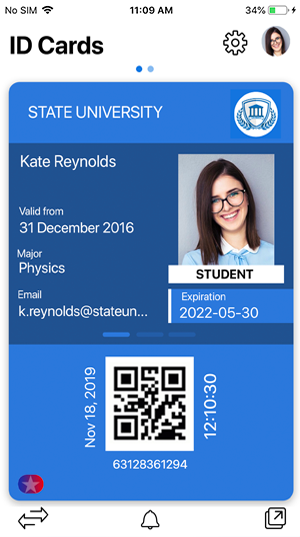 Digital ID cards