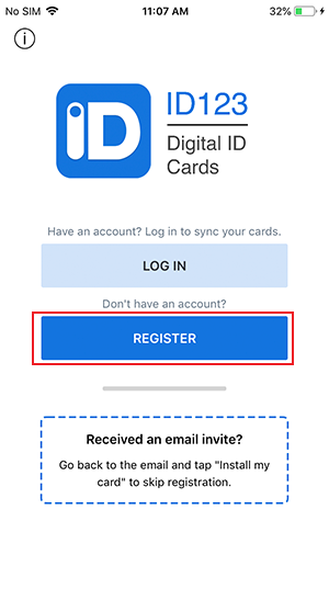 Register Button