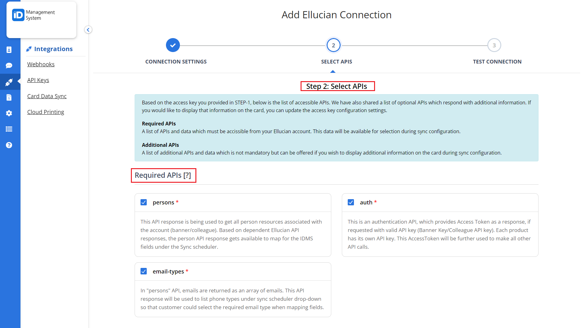 Select APIs Select APIs
