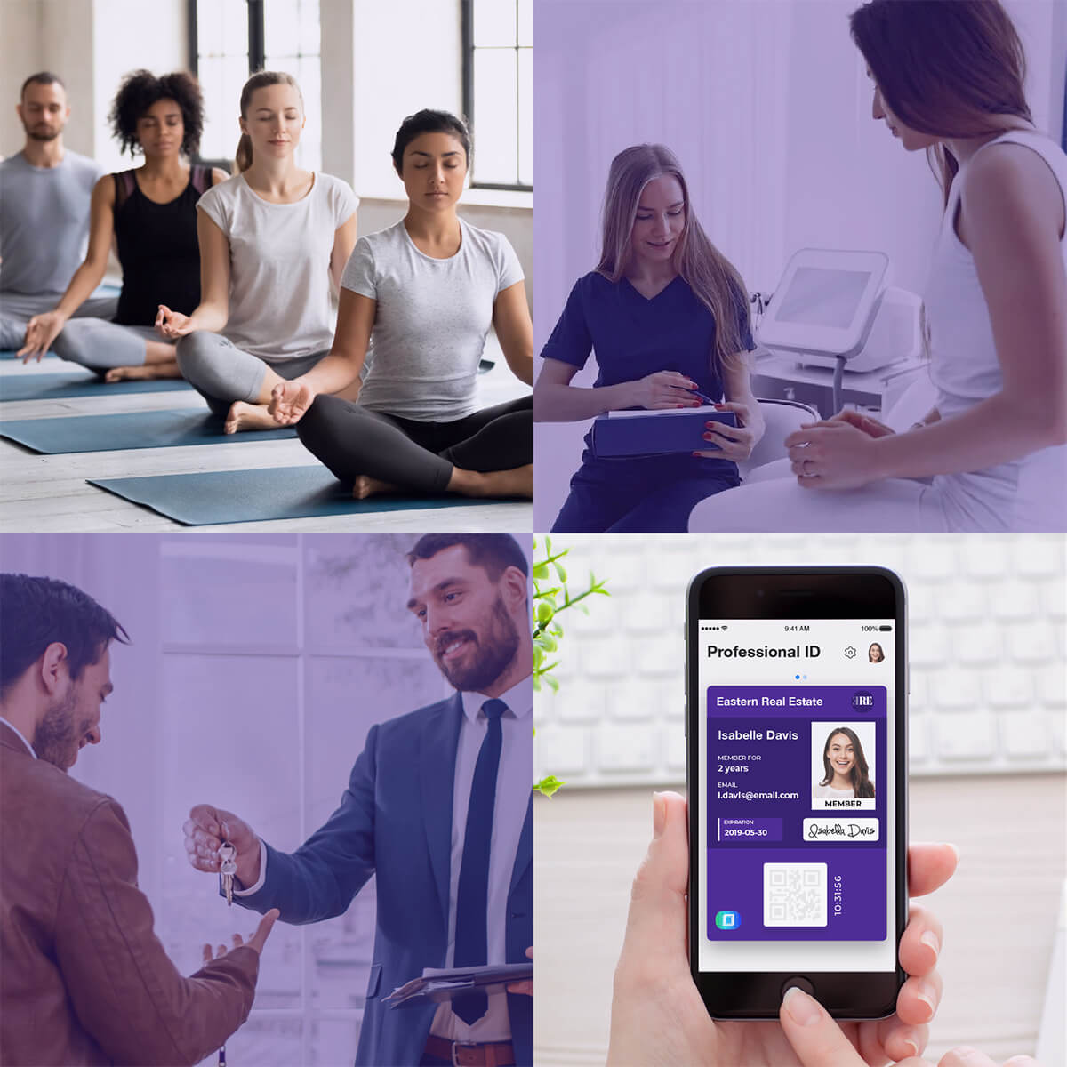 Professional ID card App Professional ID Card