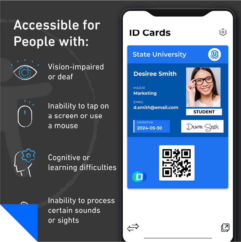 mobile accessibility feature