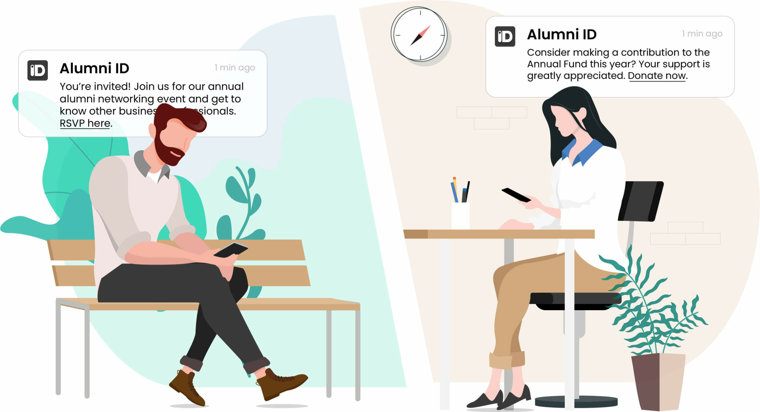 Send Alumni ID Notifications Send Alumni ID Notifications