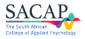 South African College of Applied Psychology Logo