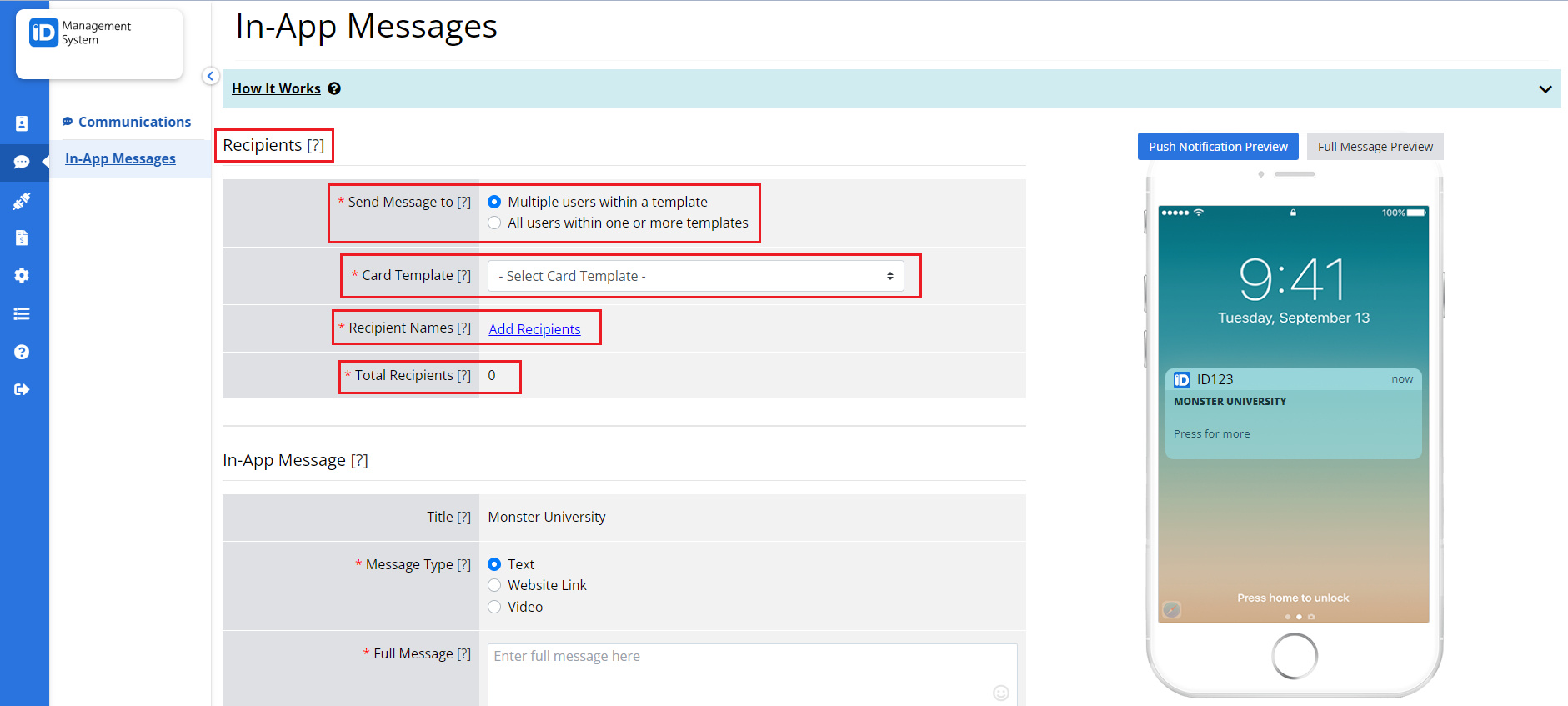 Add Recipients Add Recipients