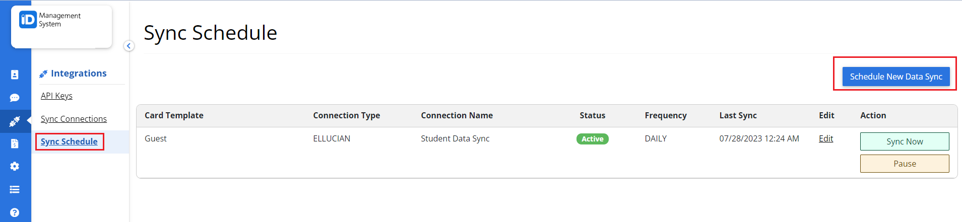 Data Sync Data Sync