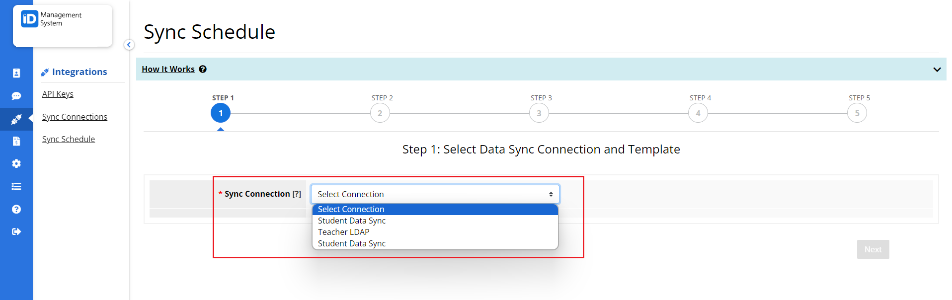 Test the Connection Test the Connection