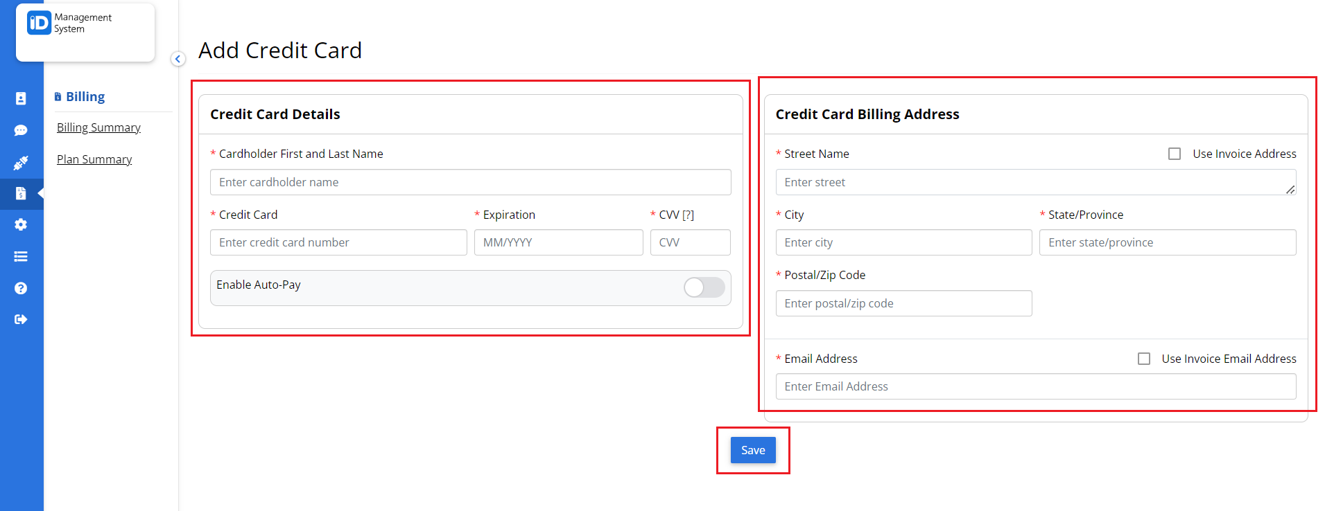 Add Credit Card Details 2 Add Credit Card Details 2