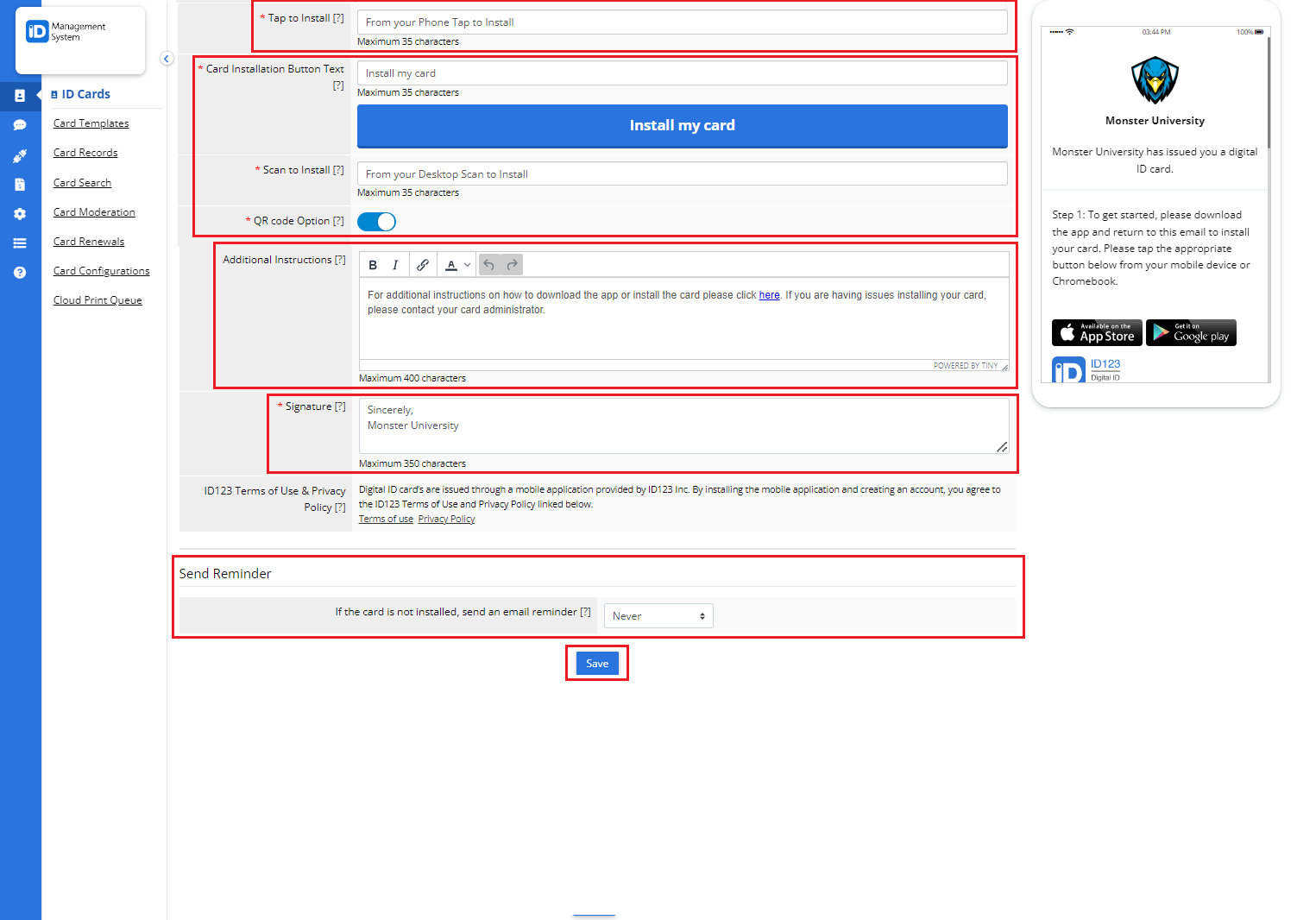 Enter the Email Invitation Details 2 Enter the Email Invitation Details 2