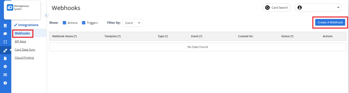 ID123 Knowledgebase | How to Create an Action Webhook in the ID ...