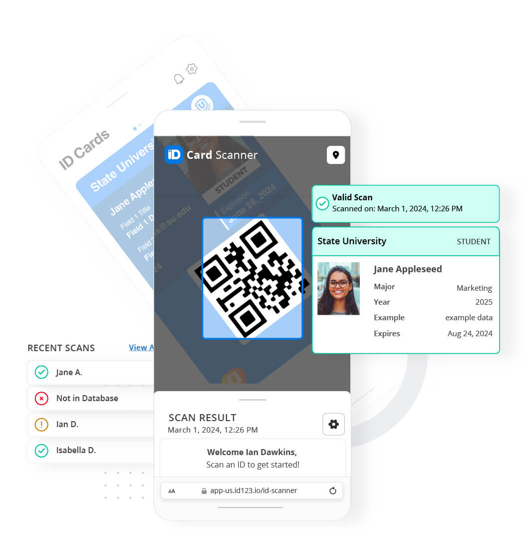 Browser-based ID Card Scanner