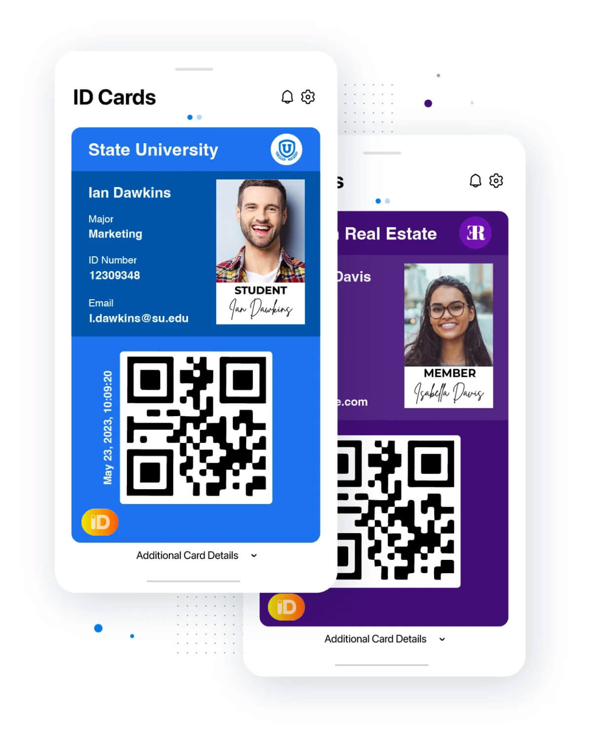 Digital ID Card App for Schools, Business and Organizations Digital ID Card Management System