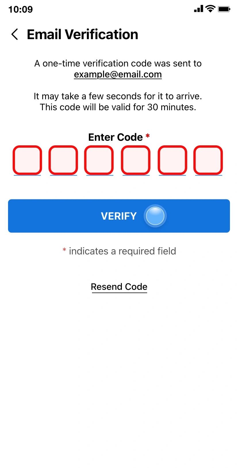 Add Card - Email Verification – 3