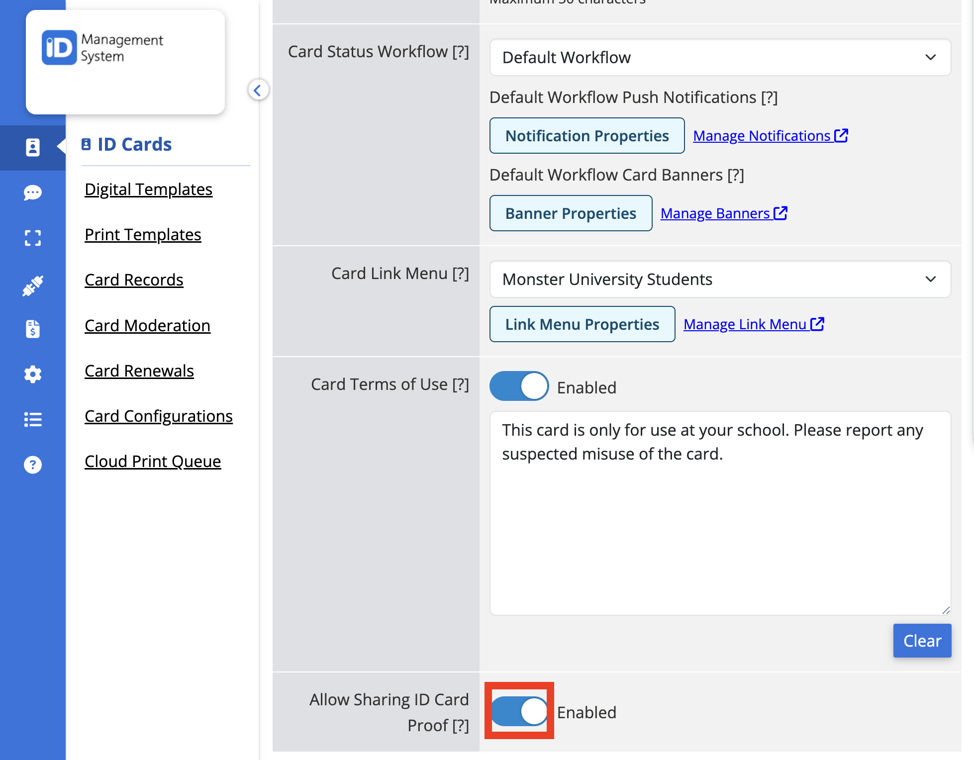 Screenshot 2026-08-17 at 2.39.58 PM Full screen view of the PDF Proof toggle location.